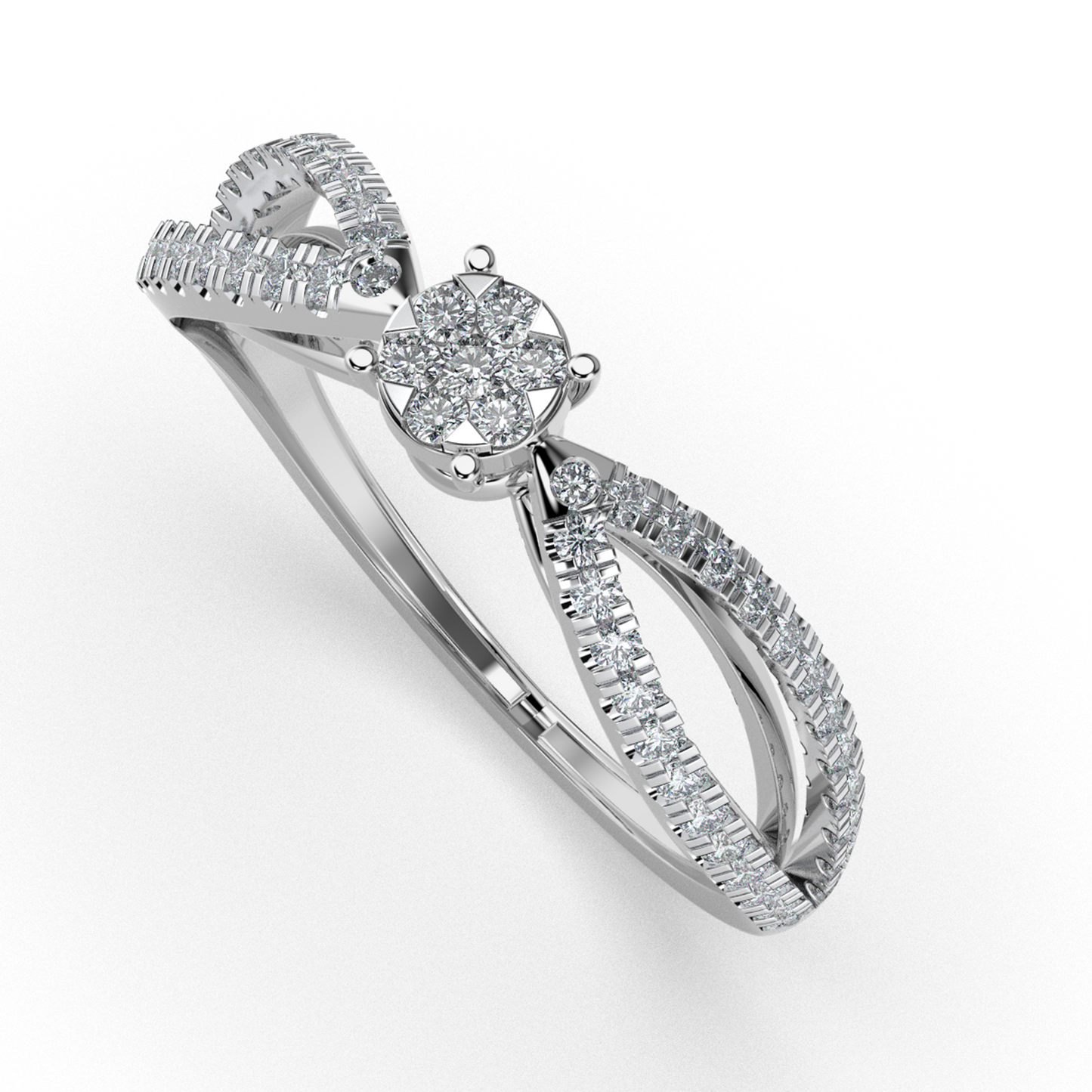 Whispering Sky 18Kt Diamond Ring