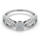 Whispering Sky 14Kt Diamond Ring