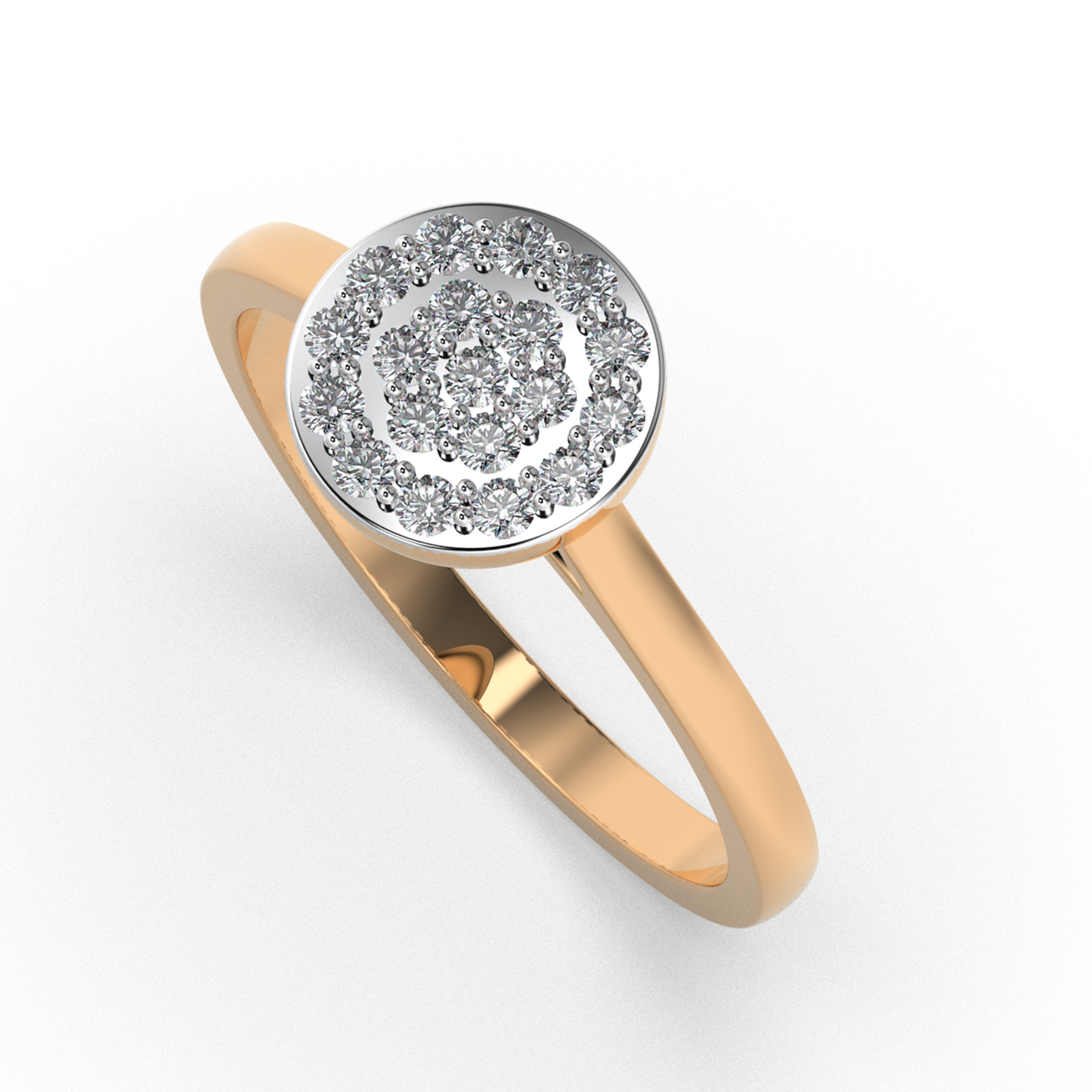 Golden Ray 14Kt Diamond Ring