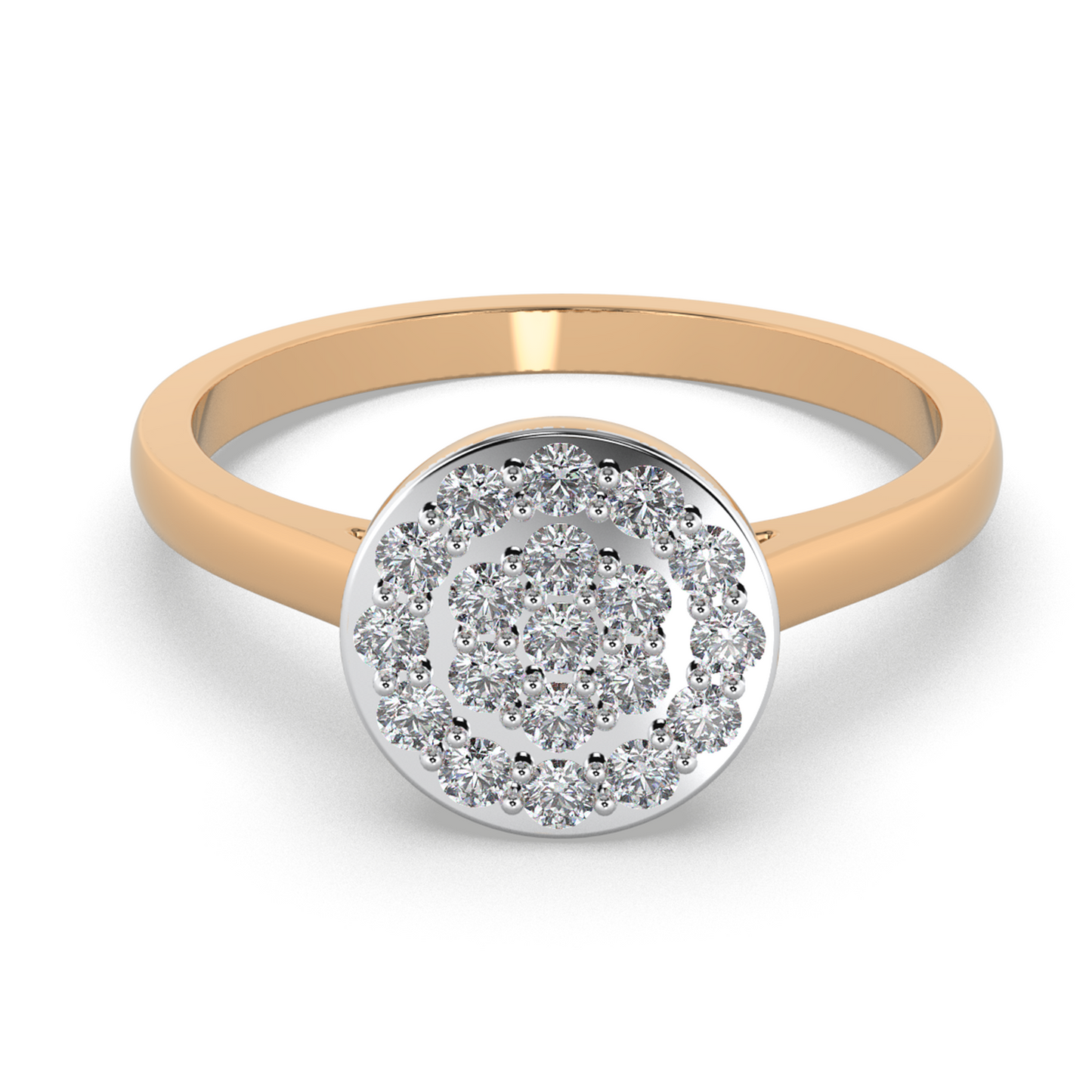 Golden Ray 18Kt Diamond Ring