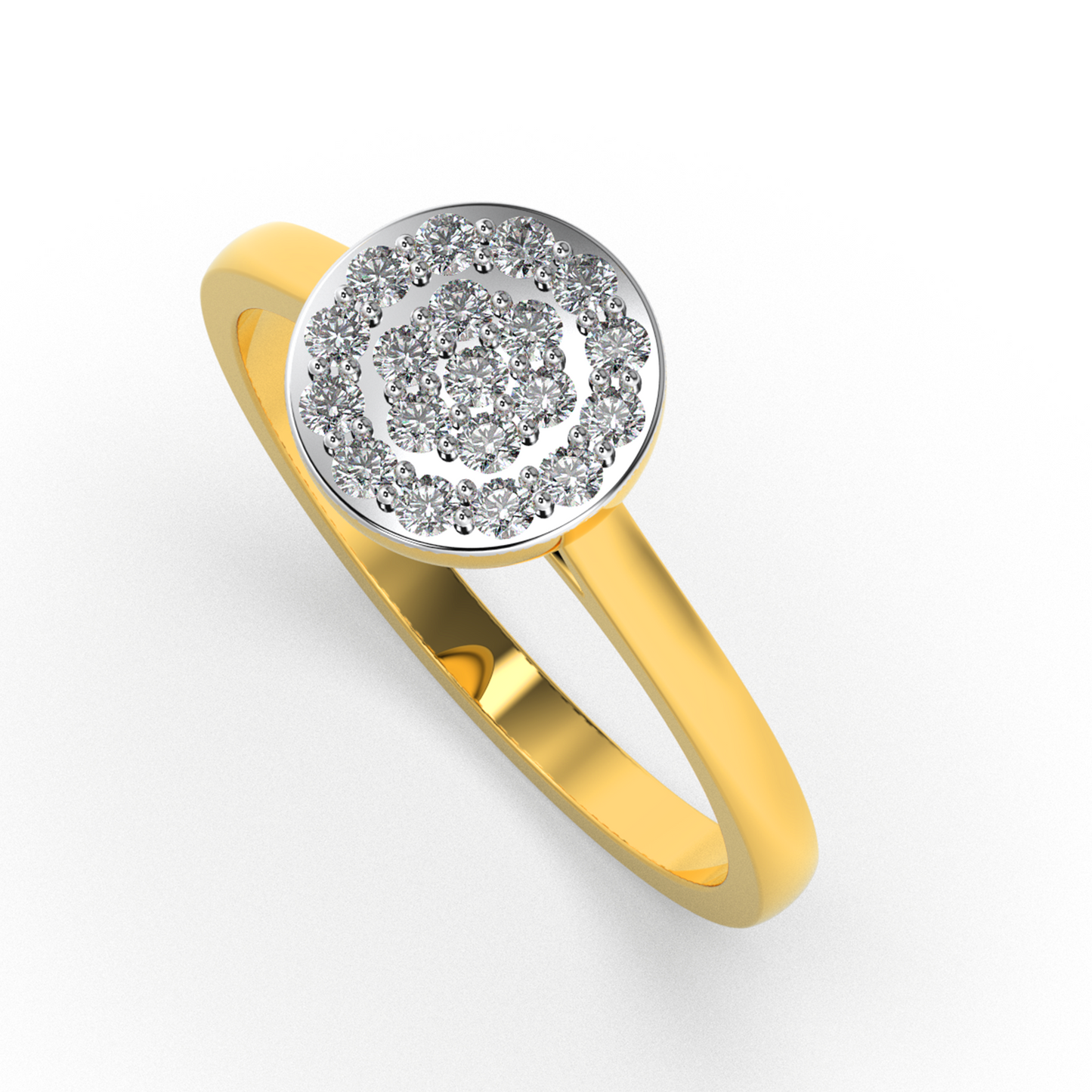 Golden Ray 18Kt Diamond Ring