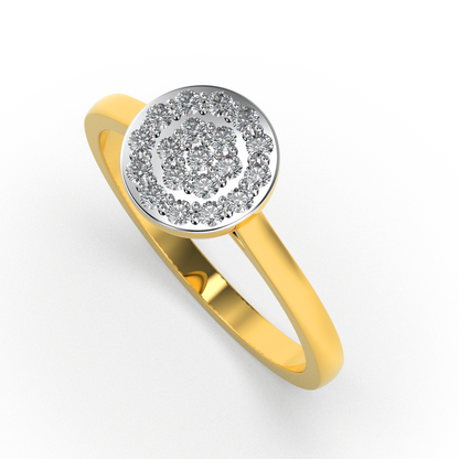 Golden Ray 18Kt Diamond Ring