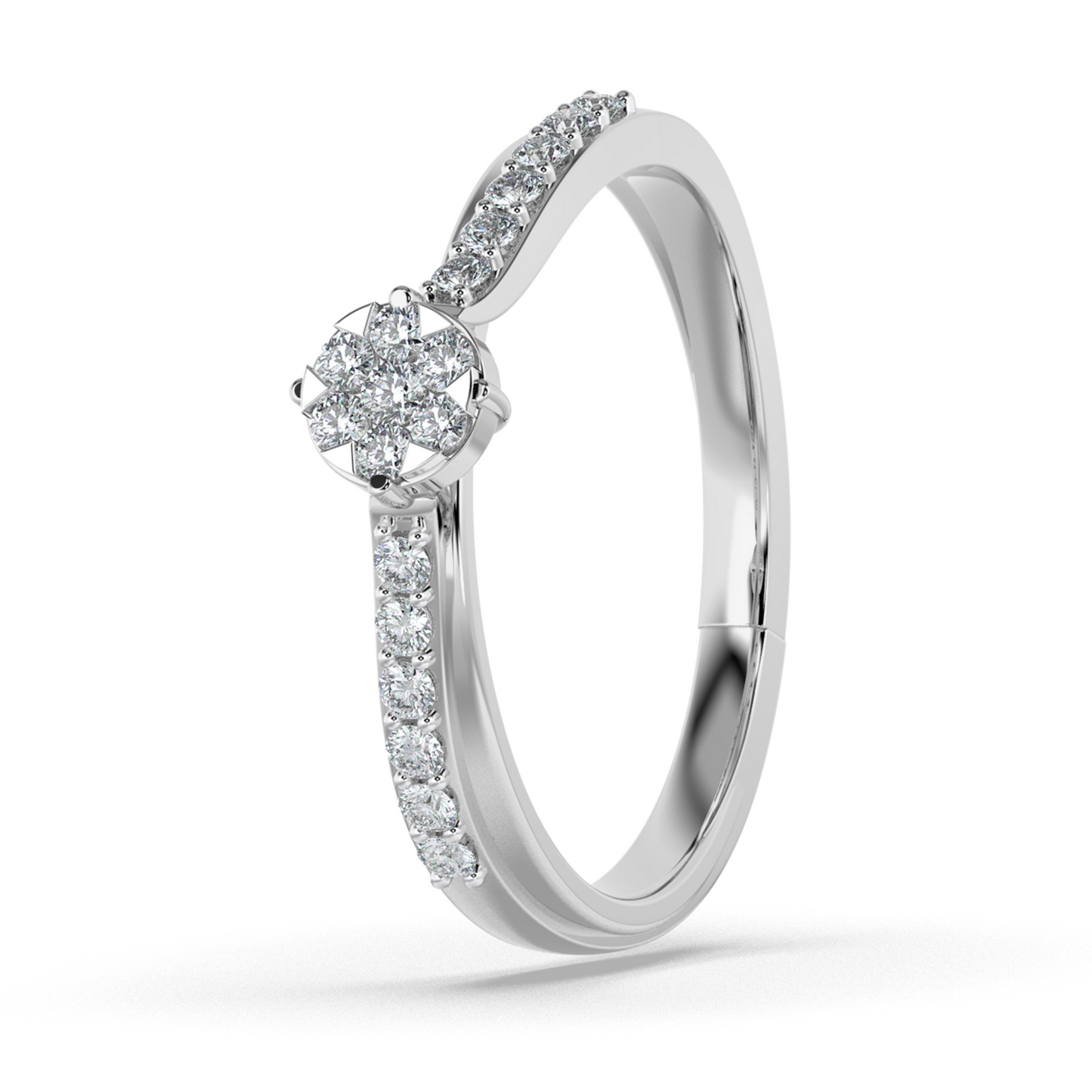 Aurora Ember 18Kt Diamond Ring