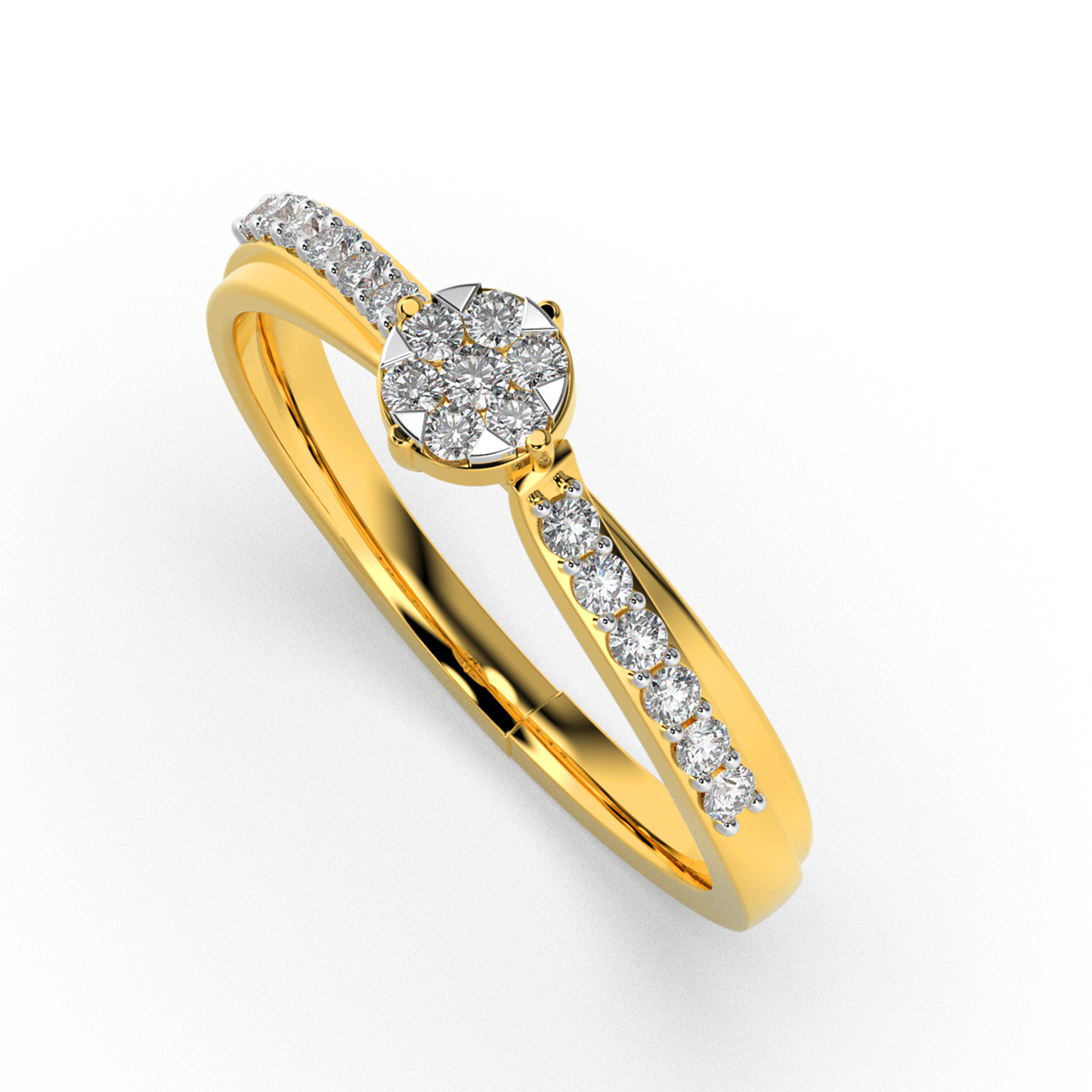 Aurora Ember 18Kt Diamond Ring