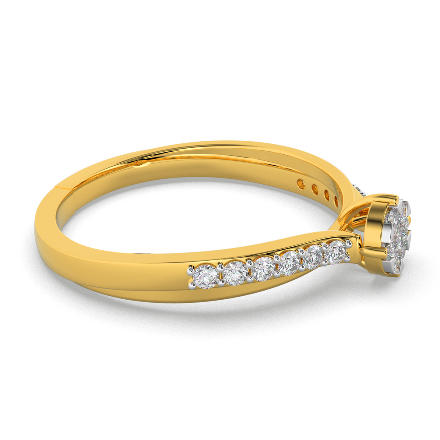 Aurora Ember 18Kt Diamond Ring