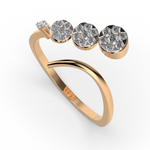 Ocean Mist 14Kt Diamond Ring