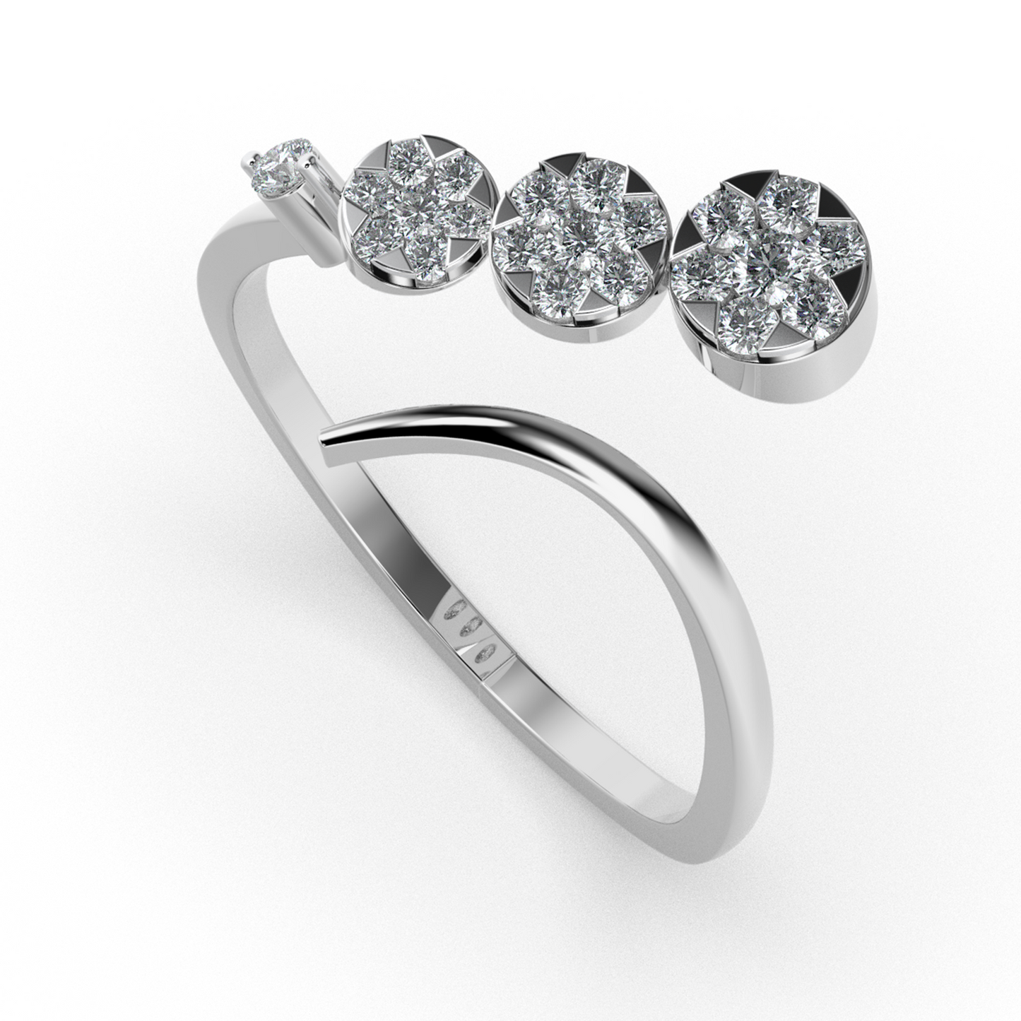 Ocean Mist 18Kt Diamond Ring