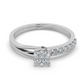 Sapphire Glow 18Kt Diamond Ring