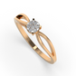 Starlight Grace 14Kt Diamond Ring