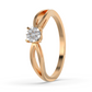 Starlight Grace 14Kt Diamond Ring
