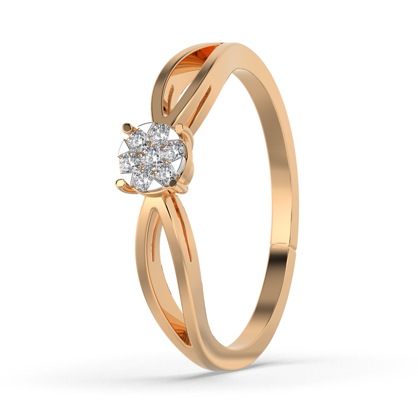 Starlight Grace 18Kt Diamond Ring