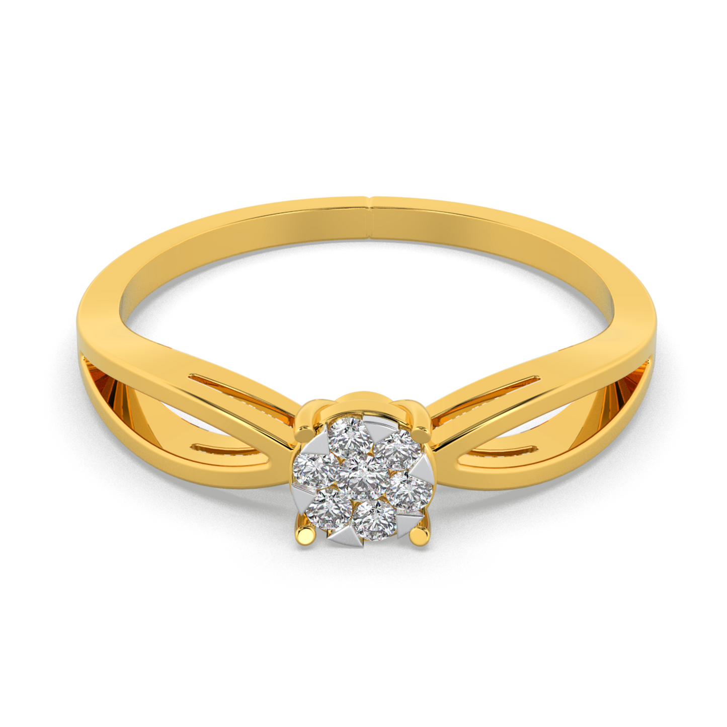 Starlight Grace 14Kt Diamond Ring