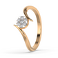 Crystal Veil 18Kt Diamond Ring