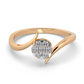 Crystal Veil 14Kt Diamond Ring