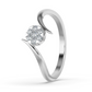Crystal Veil 14Kt Diamond Ring
