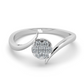 Crystal Veil 14Kt Diamond Ring
