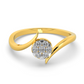 Crystal Veil 14Kt Diamond Ring