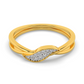 Midnight Bloom 14Kt Diamond Ring