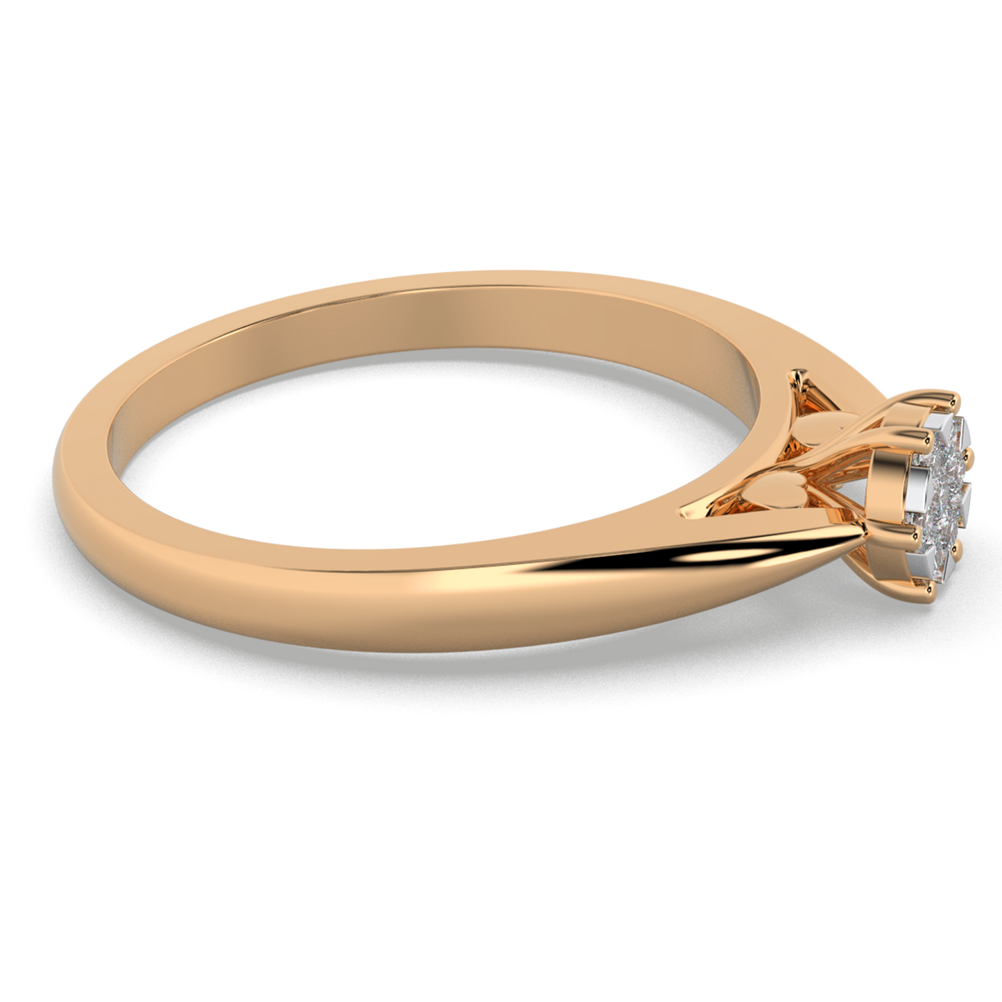 Amber Horizon 14Kt Diamond Ring