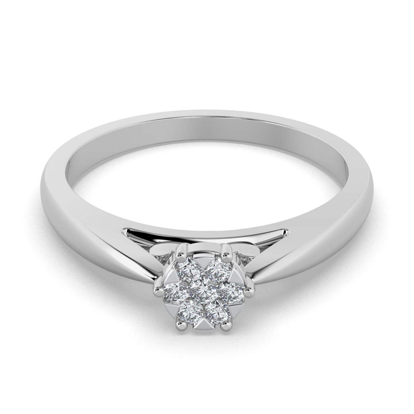 Amber Horizon 14Kt Diamond Ring