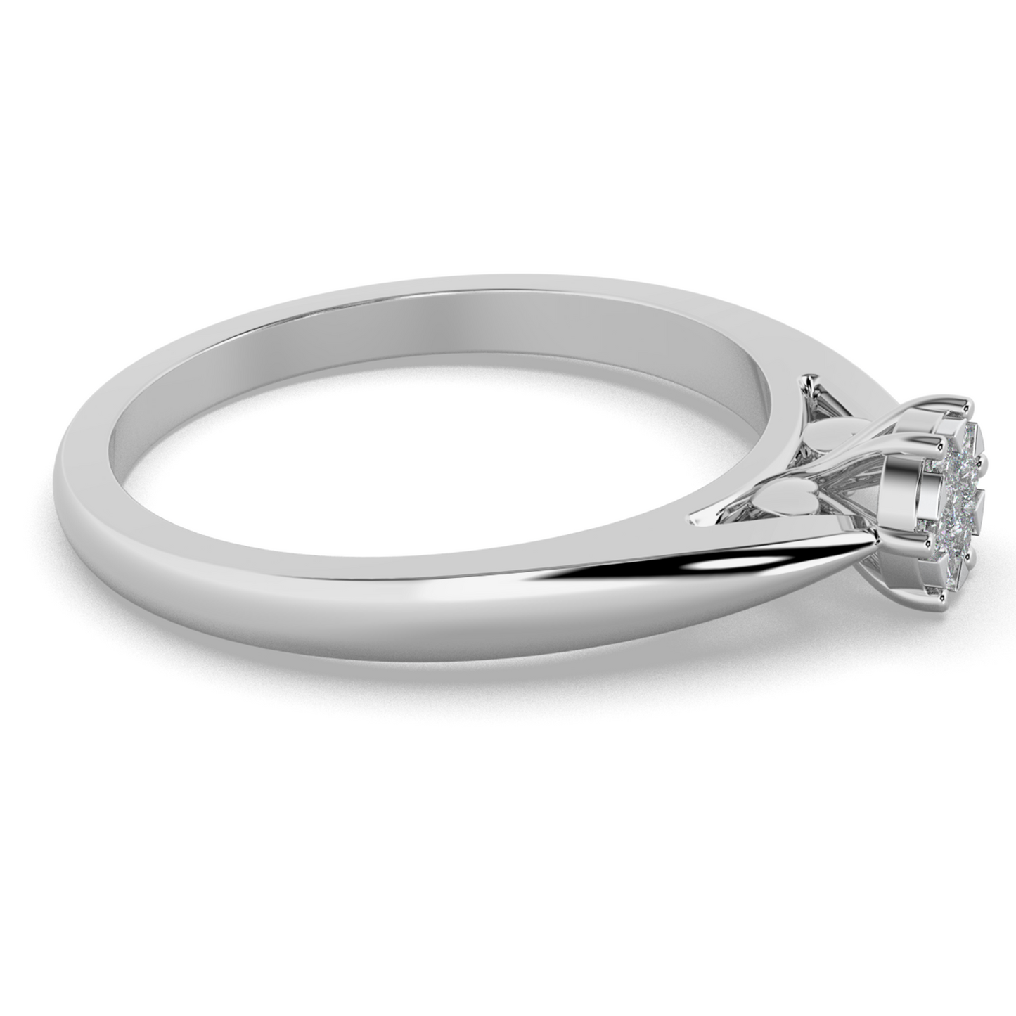 Amber Horizon 14Kt Diamond Ring