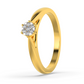 Amber Horizon 14Kt Diamond Ring
