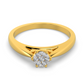 Amber Horizon 14Kt Diamond Ring