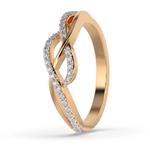Roseate Charm 14Kt Diamond Ring