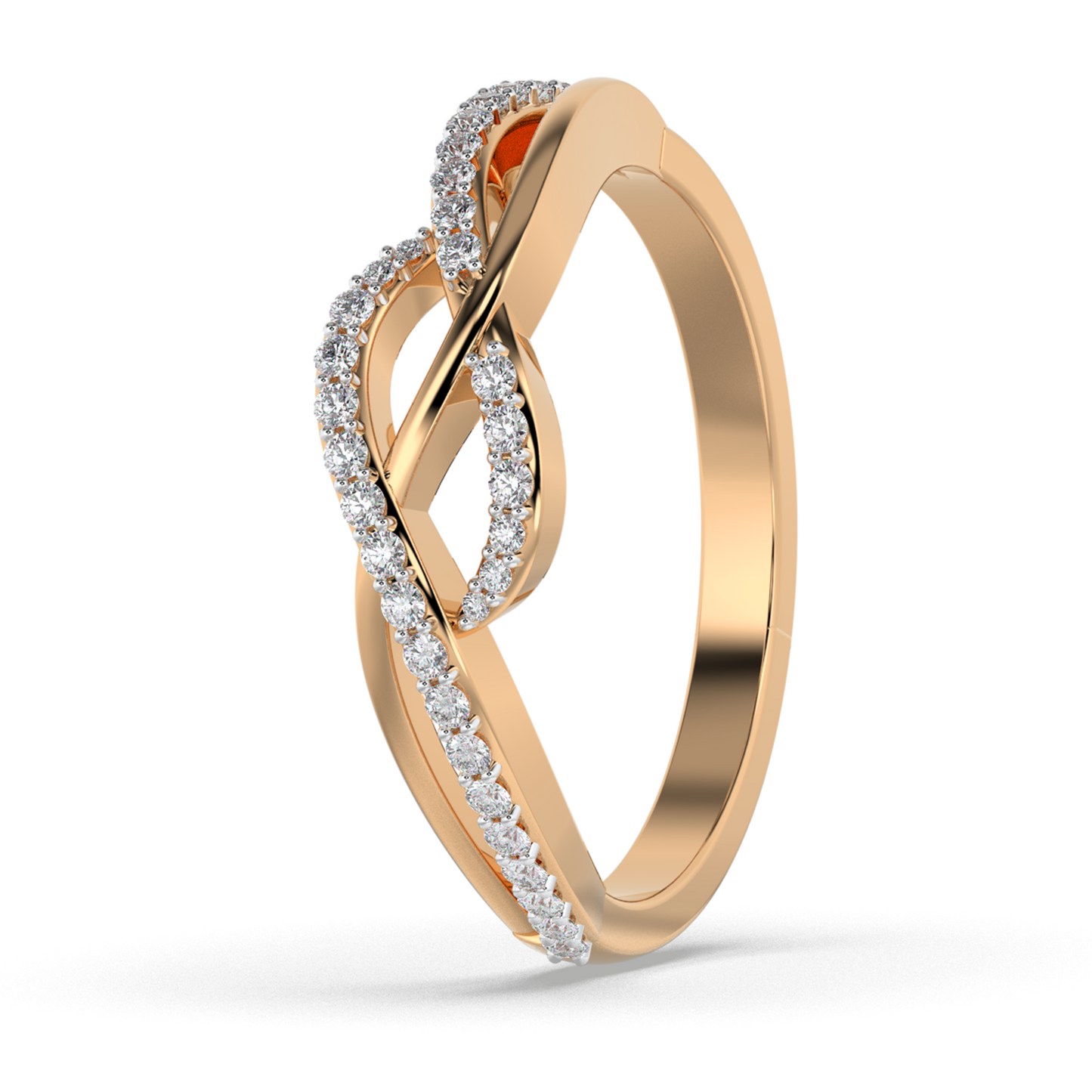 Roseate Charm 18Kt Diamond Ring
