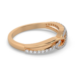 Roseate Charm 14Kt Diamond Ring