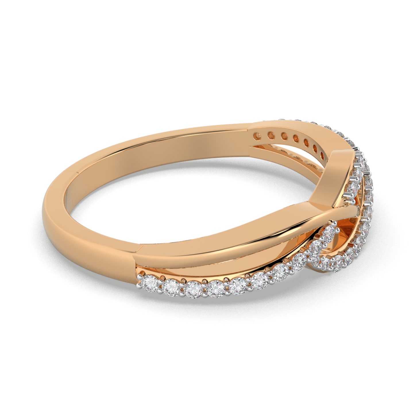 Roseate Charm 18Kt Diamond Ring