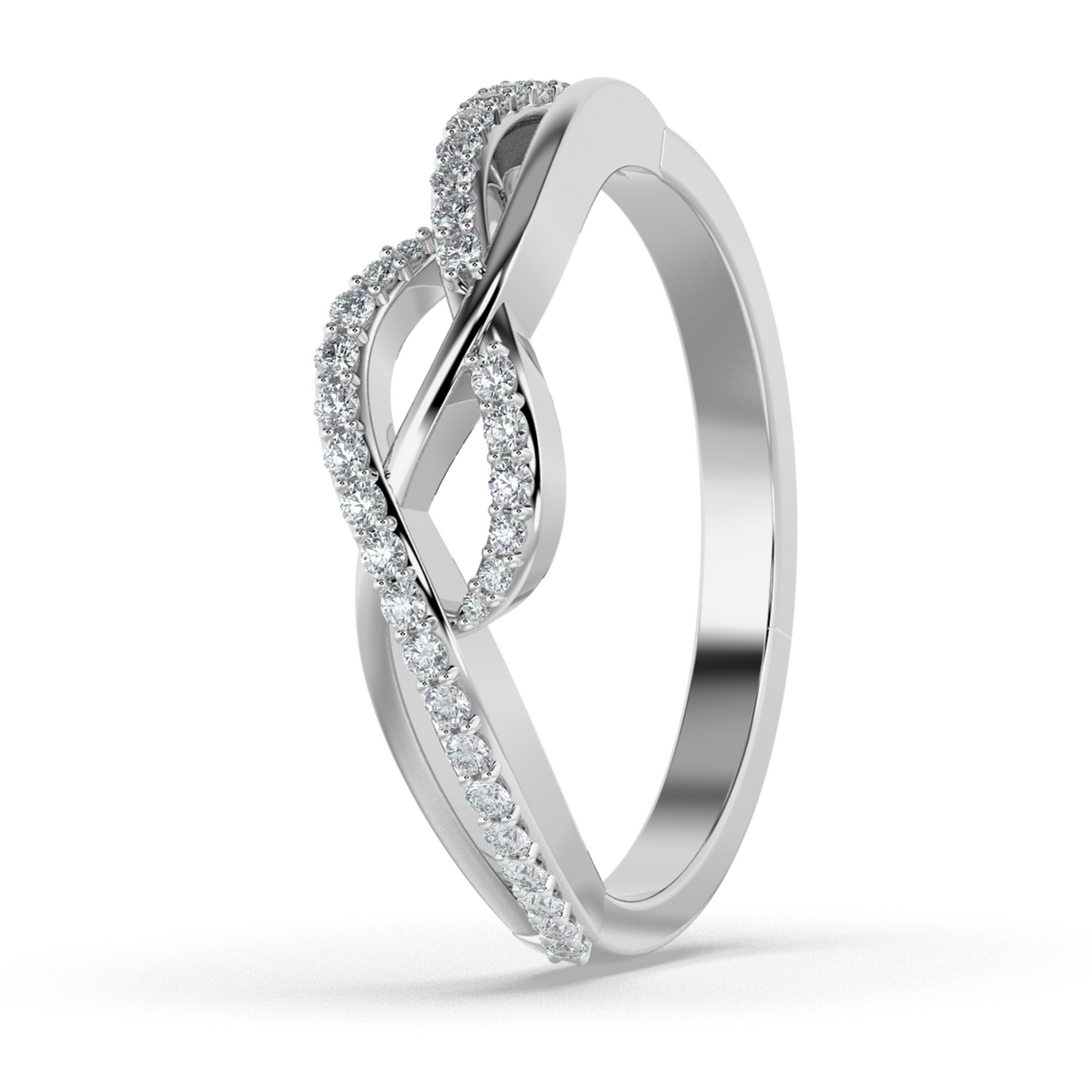 Roseate Charm 18Kt Diamond Ring