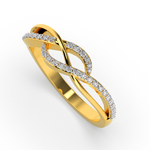 Roseate Charm 14Kt Diamond Ring