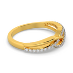 Roseate Charm 14Kt Diamond Ring