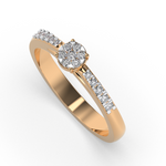 Eternal Flame 14Kt Diamond Ring