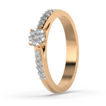 Eternal Flame 14Kt Diamond Ring