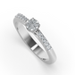 Eternal Flame 14Kt Diamond Ring