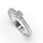 Eternal Flame 14Kt Diamond Ring