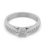 Eternal Flame 14Kt Diamond Ring