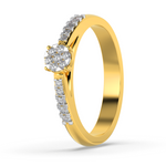 Eternal Flame 14Kt Diamond Ring