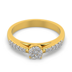 Eternal Flame 14Kt Diamond Ring