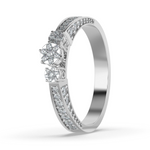 Celestial Dusk 14Kt Diamond Ring