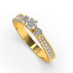 Celestial Dusk 14Kt Diamond Ring