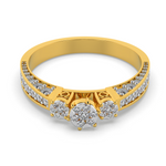 Celestial Dusk 14Kt Diamond Ring