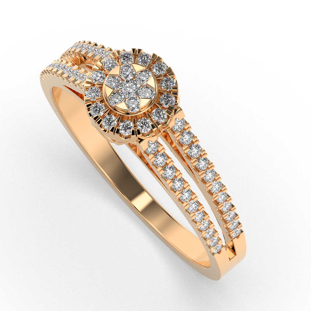 Eternal Bloom 14Kt Diamond Ring