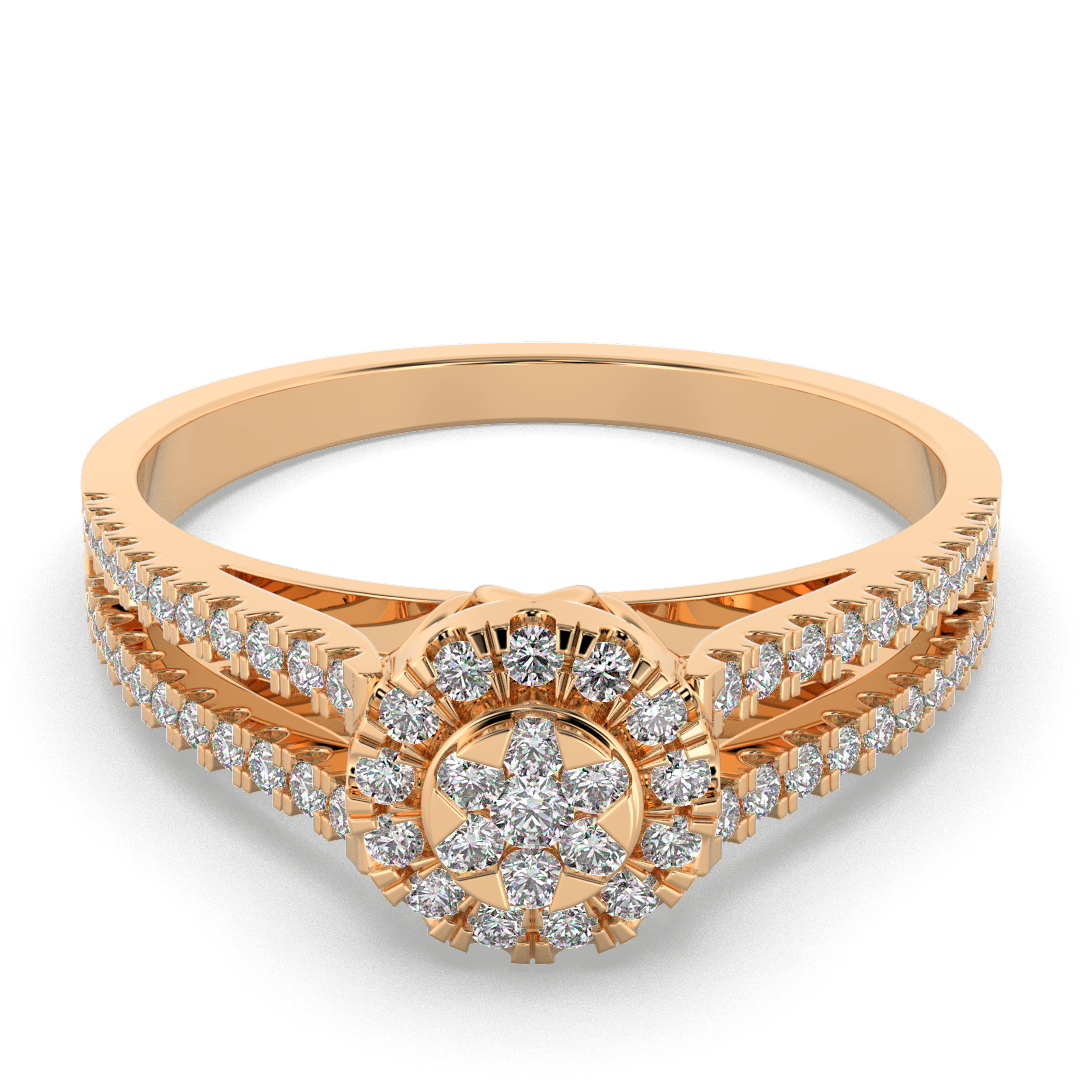 Eternal Bloom 14Kt Diamond Ring