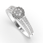 Eternal Bloom 14Kt Diamond Ring