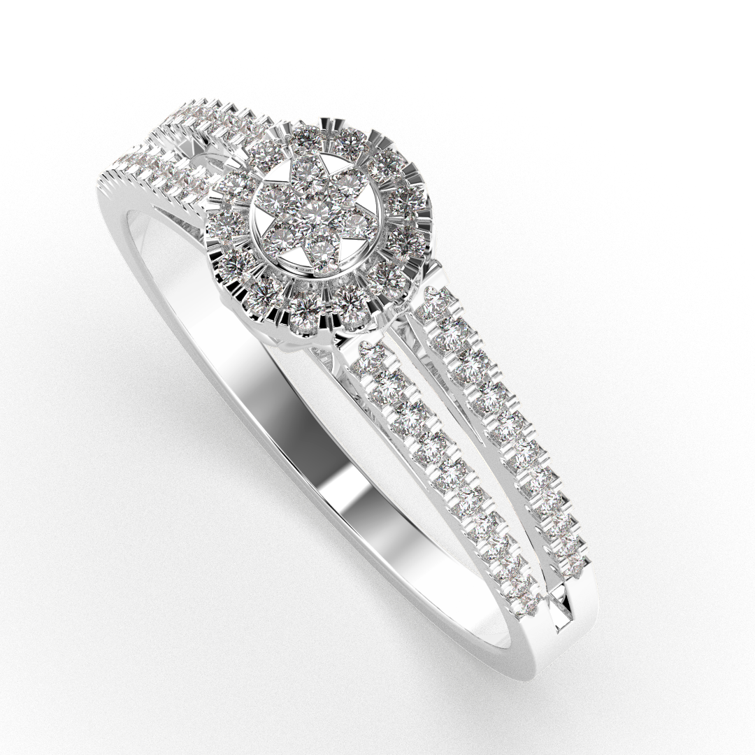 Eternal Bloom 18Kt Diamond Ring