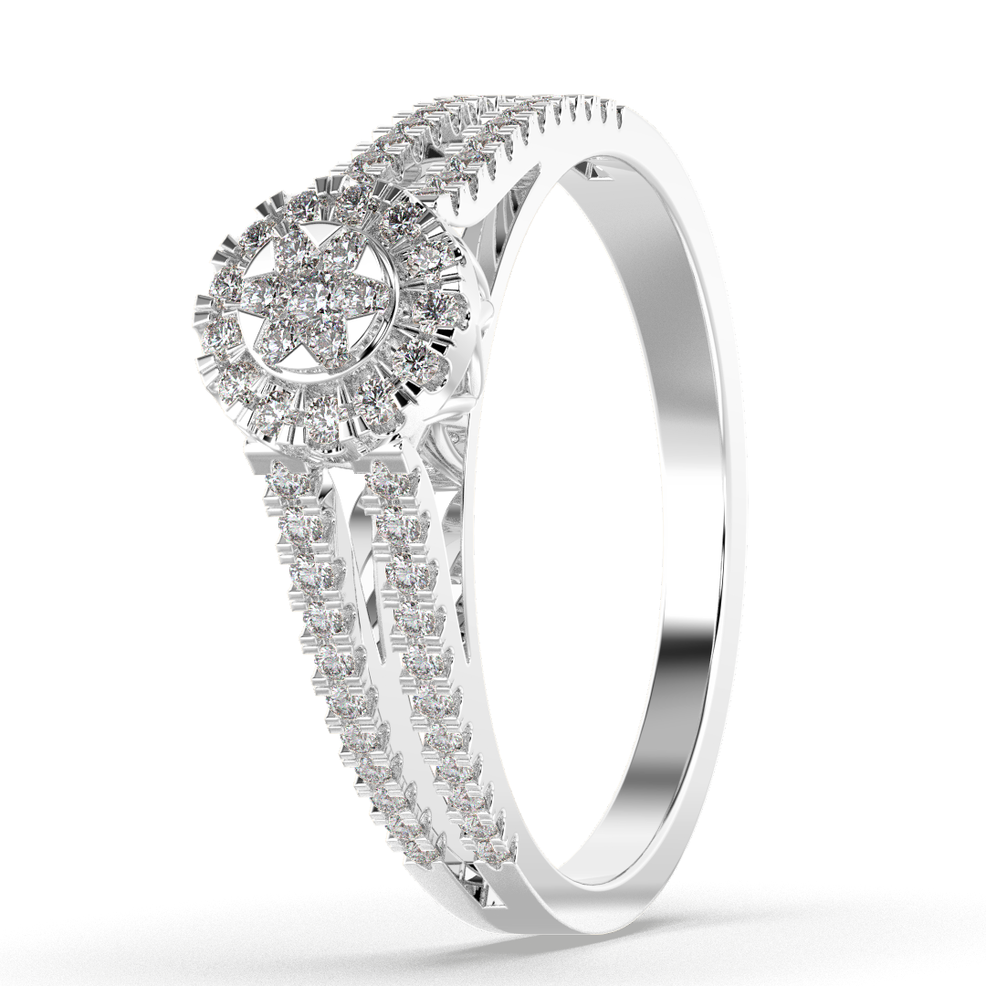 Eternal Bloom 18Kt Diamond Ring