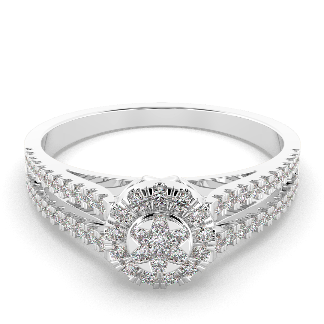 Eternal Bloom 14Kt Diamond Ring